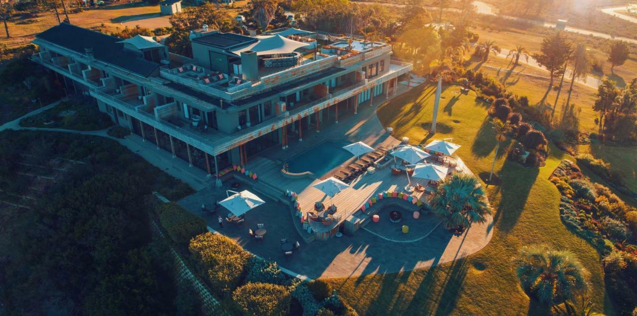 Sky Villa Boutique Hotel By Raw Africa Collection Plettenberg Bay Ngoại thất bức ảnh Aerial view of the hotel