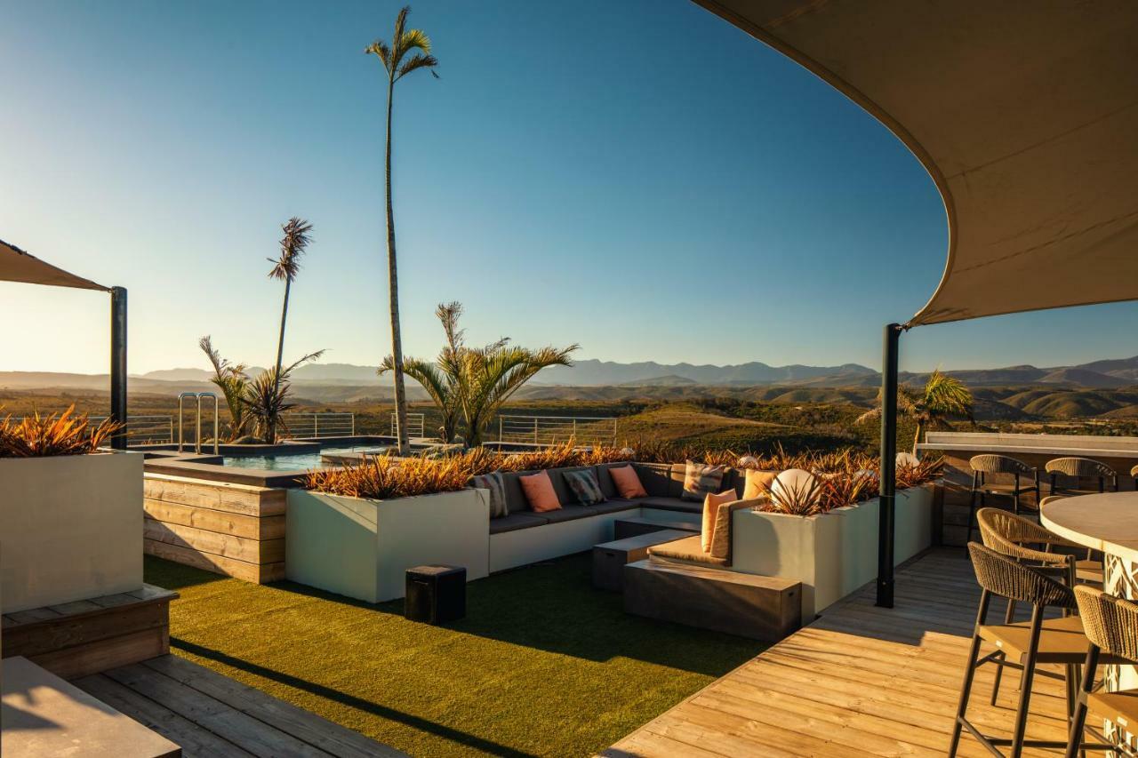 Sky Villa Boutique Hotel By Raw Africa Collection Plettenberg Bay Ngoại thất bức ảnh The rooftop pool at the new hotel