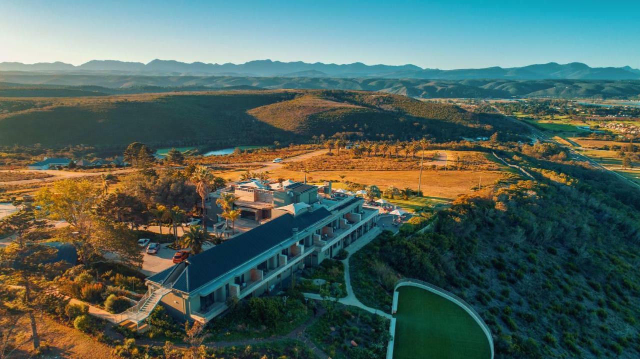 Sky Villa Boutique Hotel By Raw Africa Collection Plettenberg Bay Ngoại thất bức ảnh Aerial view of the hotel